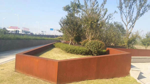 宁德耐候钢挡土墙